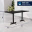 Bases de table commerciales à double hauteur de table