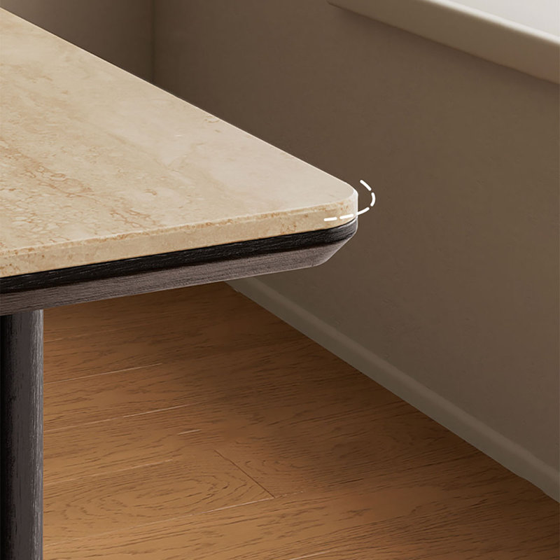 Neha, H 29,5 po x l 70,9 po x P 35,4 po, 5 pièces: table, 4 chaises
