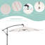 Parasol en porte-à-faux 10 pi Asyra-2075085738