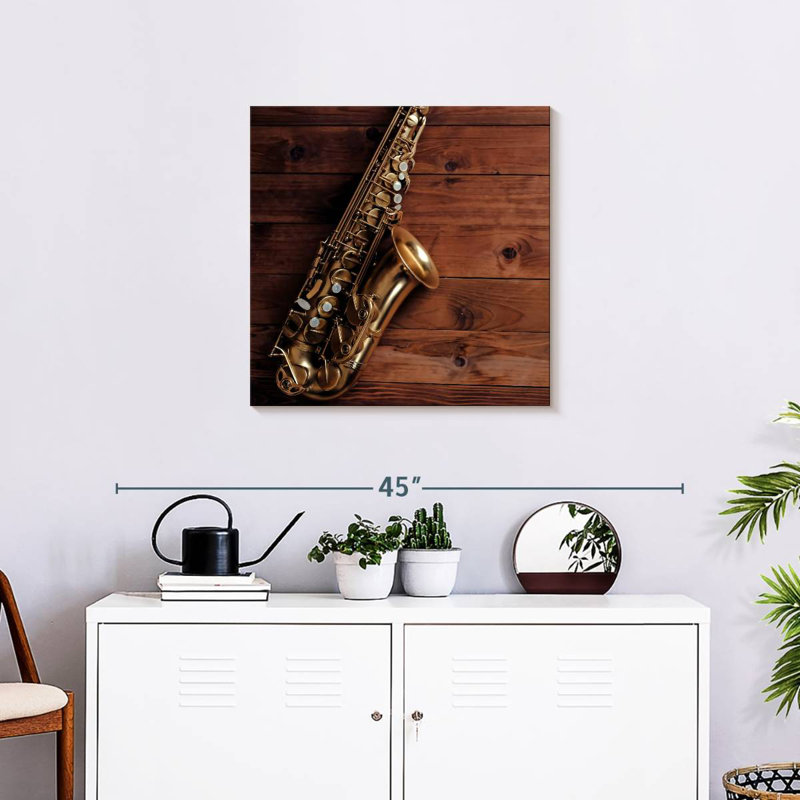 Abarca Saxophone On Wood