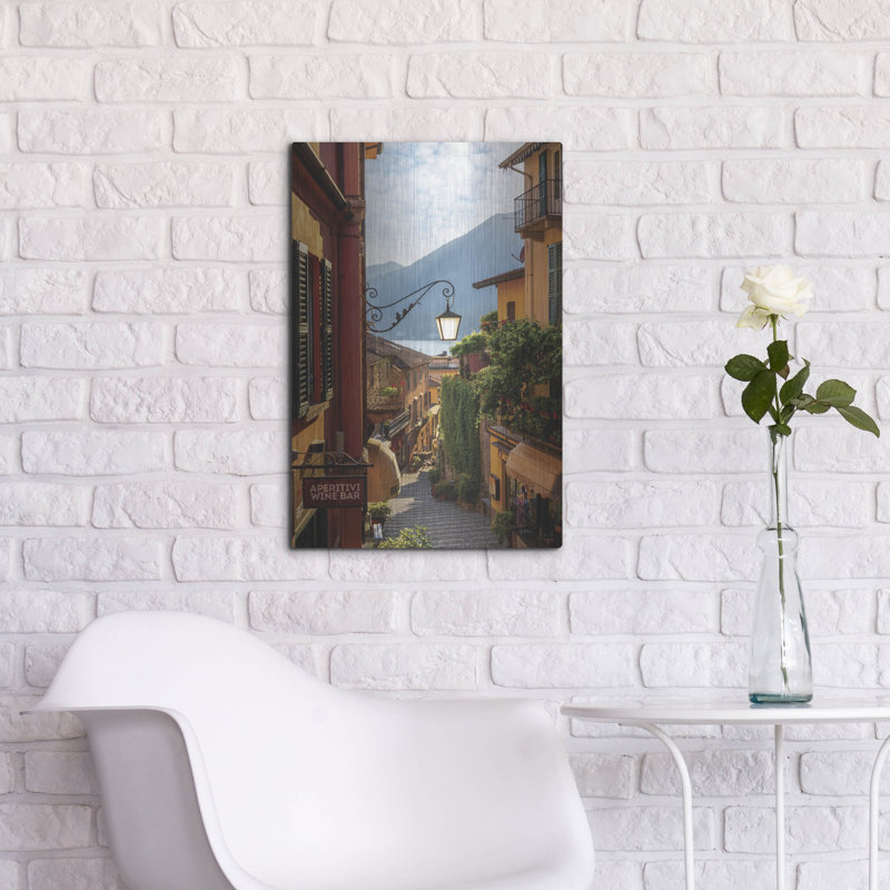  «Aperitivi Wine Bar» par Martin Podt, art mural en métal, 16 po x 24 po, H 24 po x l 16 po