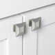 1 3/8" Length Square Knob