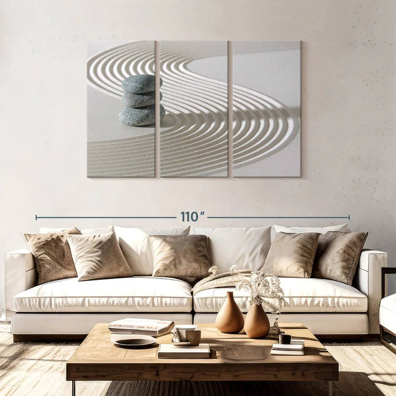 Kerrick Minimalist Zen, 48" H x 74" W
