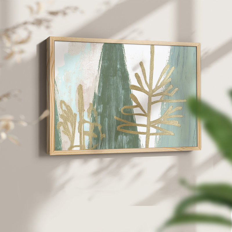 «Chirstmas Art» - CXVI - Reproduction encadrée - Restickable, H 8 po x l 10 po, Naturel