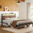 Antioch Metal Platform Bed with LED Light and Charging Station-109575521-87543190