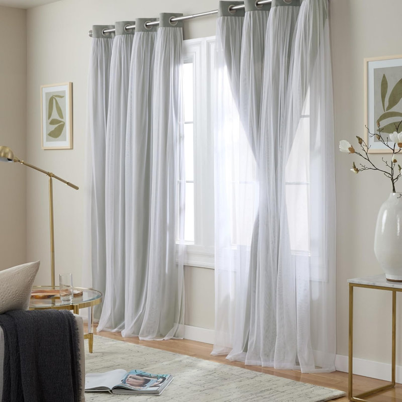 Room Darkening Curtain Panel Pair