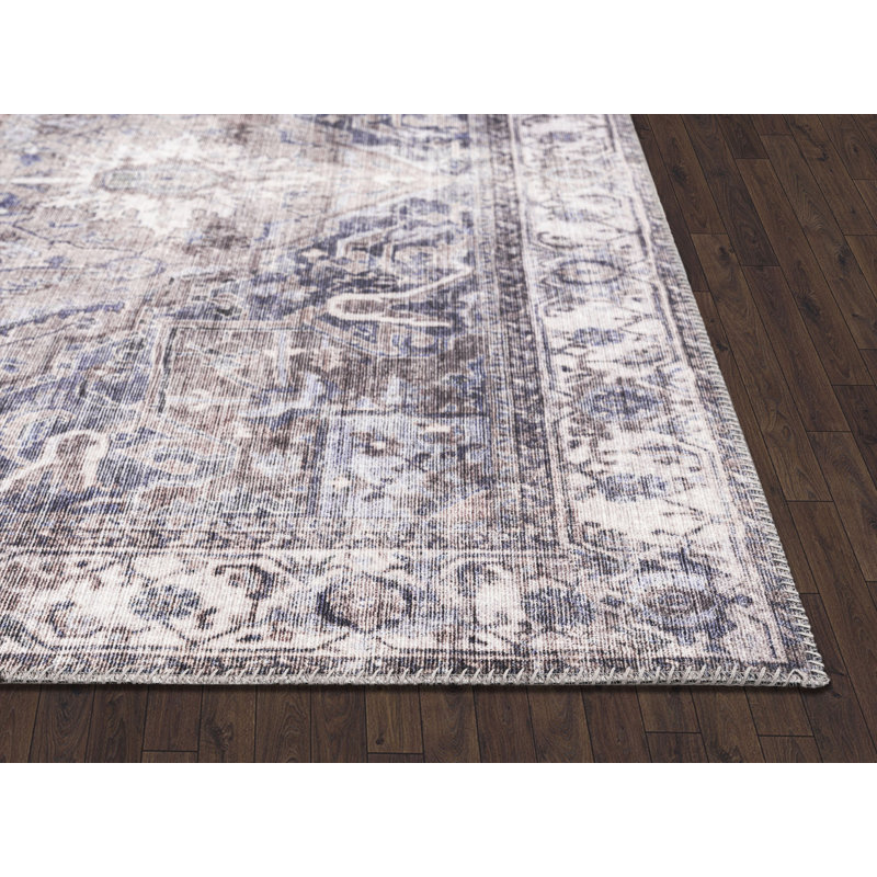 Oriental Indoor Rug, Rectangle 2'2" x 9'6"