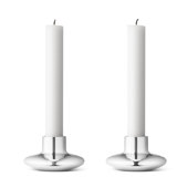 Henning Koppel Small Stainless Steel Candlestick