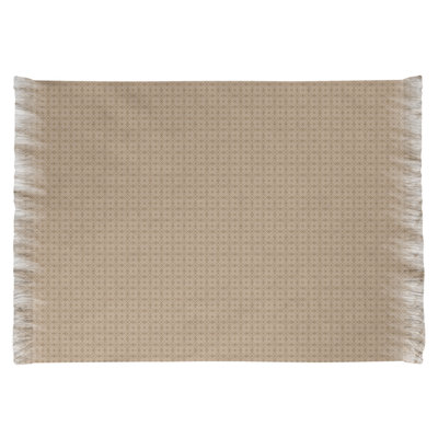 Brun clair Tapis décoratif