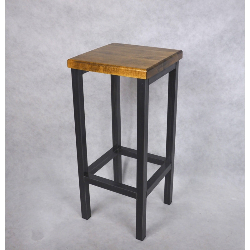 Hays Counter Stool with Metal Frame, 70cm H x 32cm W x 32cm D