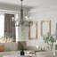 Hitterdal 7 - Light Steel Dimmable Classic / Traditional Chandelier-272486203-386401903