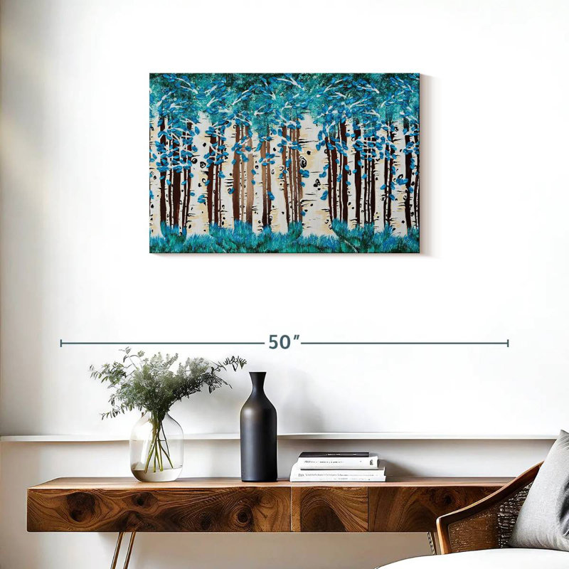 Forêt turquoise d'Alvord, H 20 po x l 30 po