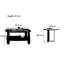 Table basse Minimalist Rock