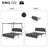 Artevious Upholstered Metal Canopy Storage Bed-234378577-234378580