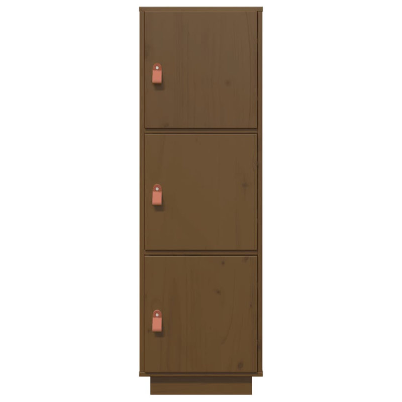 Kayahna 34cm Solid Wood Sideboard, Honey Brown