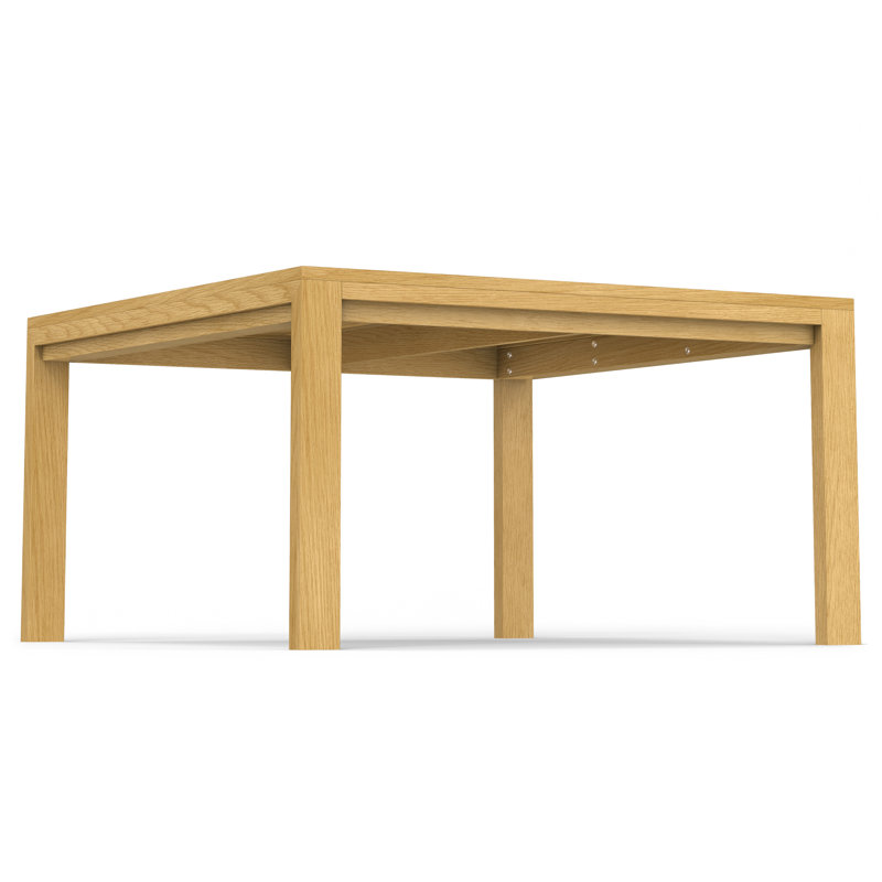 Wilson Square Oak Veneer Extendable Dining Table