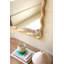  Miroir mural rectangulaire en bois