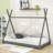 Krisha Twin Size Platform Bed with Slats Support-182132605