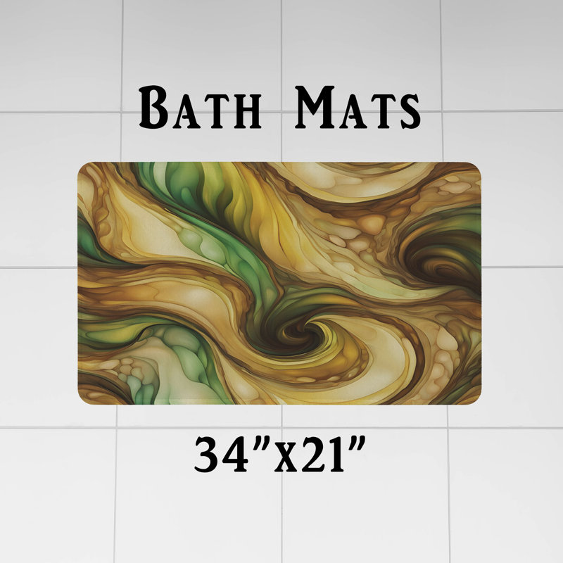 Domica Abstract Shower Curtain, 93" H x 70" W
