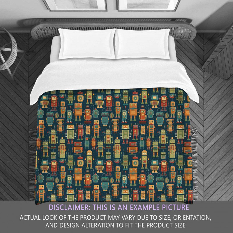 Machine Printed Comforter, Queen Comforter