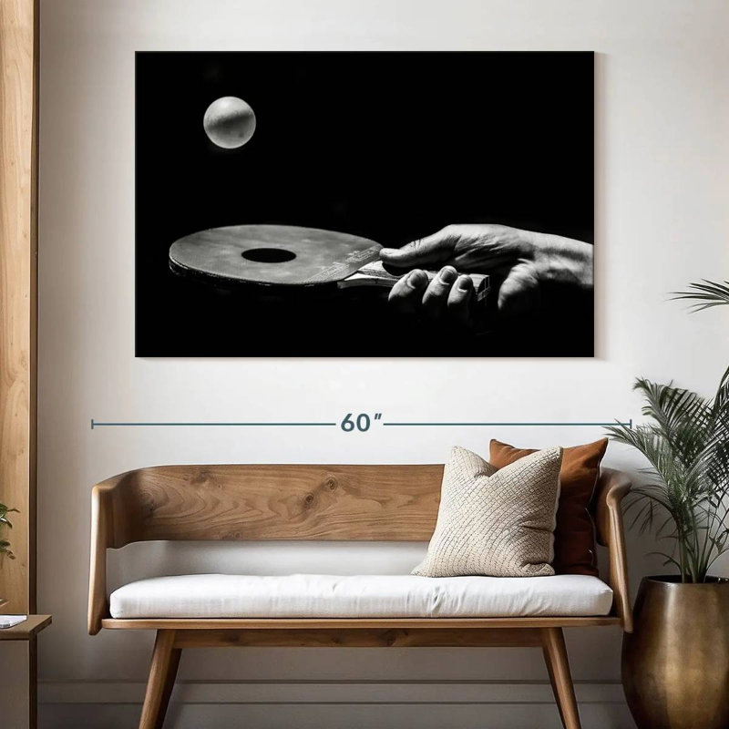 Sireci Ping Pong Practice, 34" H x 51" W