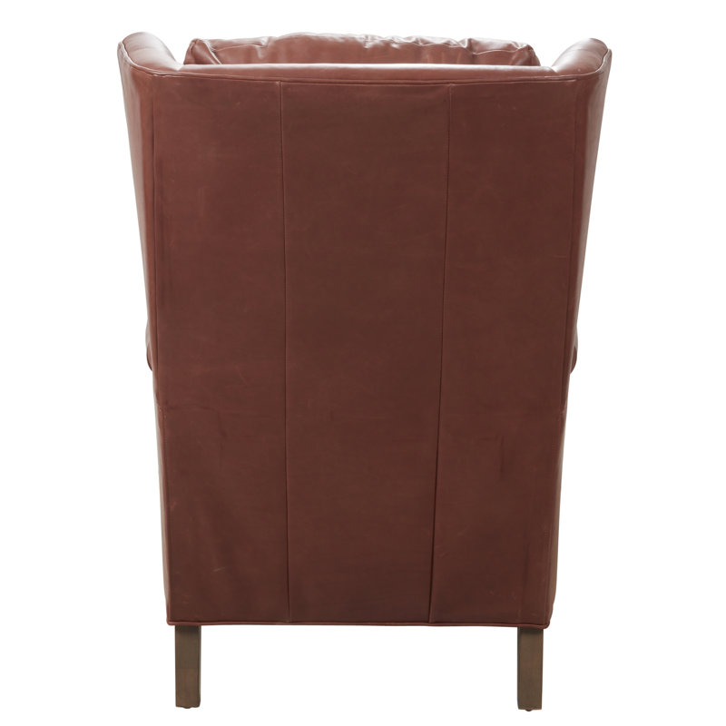 Harrisburg 32.25" Wide Manual Standard Recliner, Walnut, Linen (3156 72)