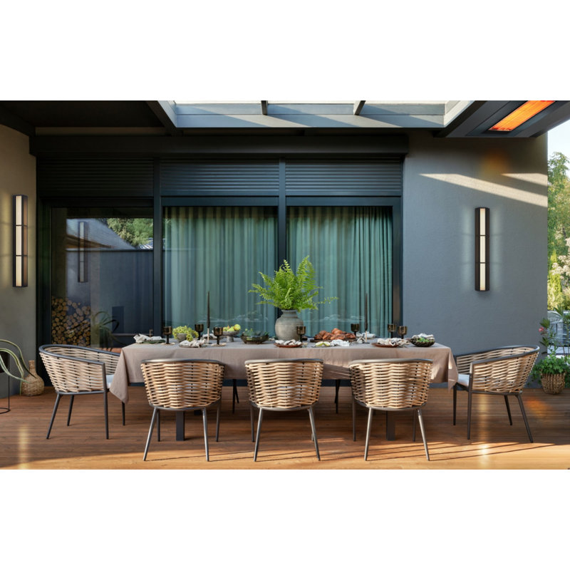 Outdoor, 32", Sand Black, Clear Glass, 32"
