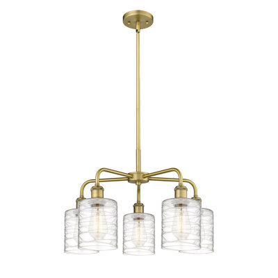 Lustre tambour 5 lumières Dublin