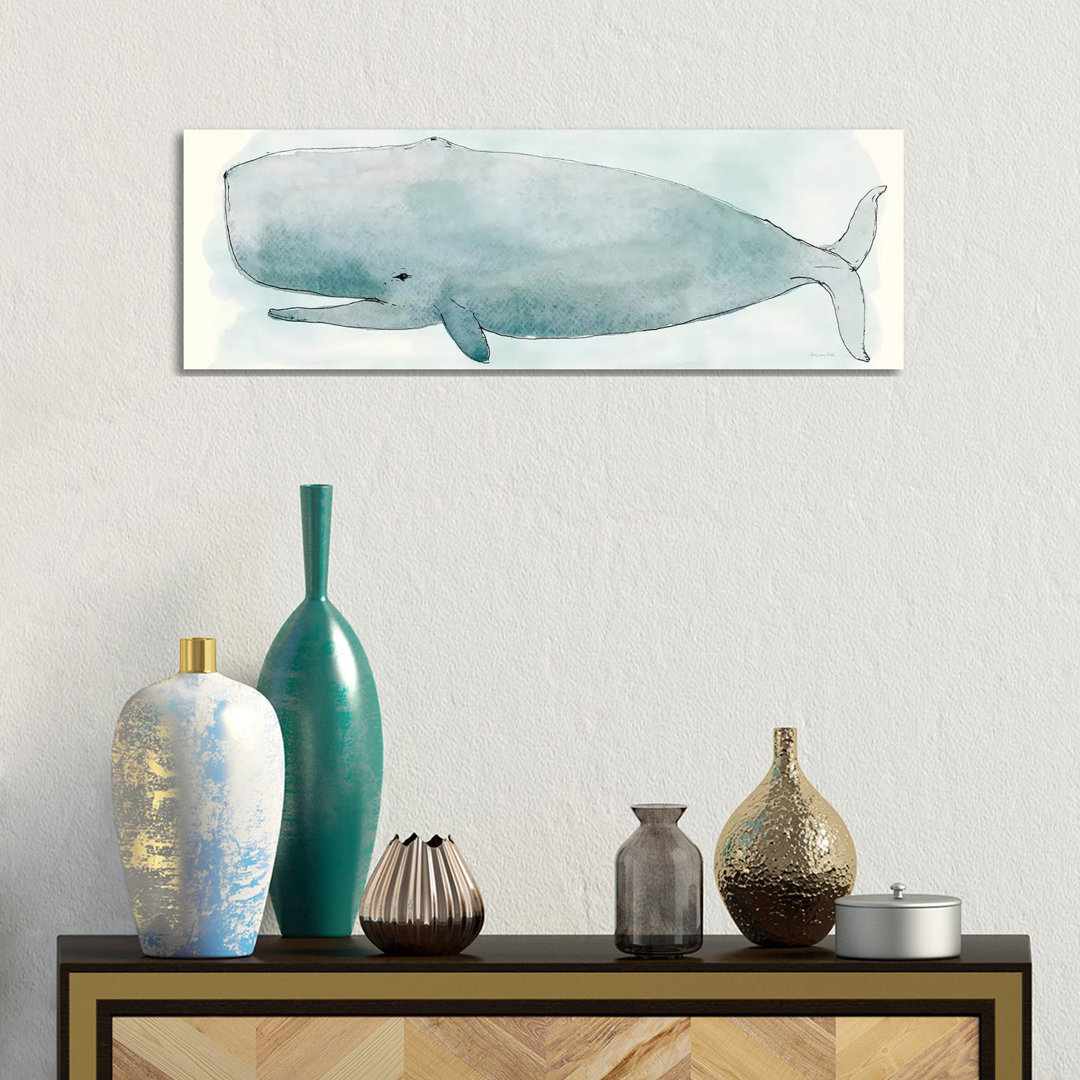 Sea Life V von Sara Zieve Miller - Galerie-verpackte Leinwand Giclée