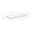 Banc de rangement en bois Gillard