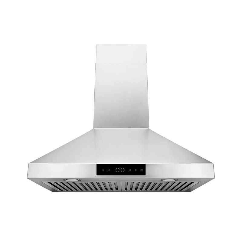 Hotte murale convertible 450 pi³ / min, 30", Acier Inoxydable