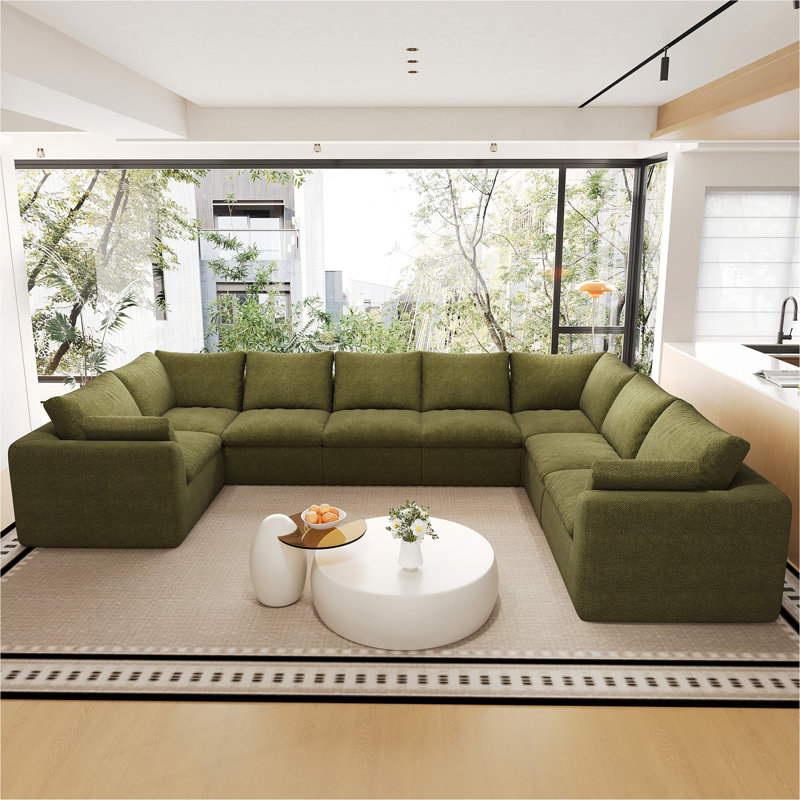 Upholstered 167.5 " Fabric Sofa