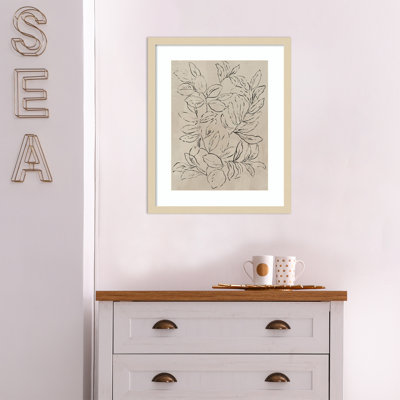 " Outlined Leaves " by Asia Jensen