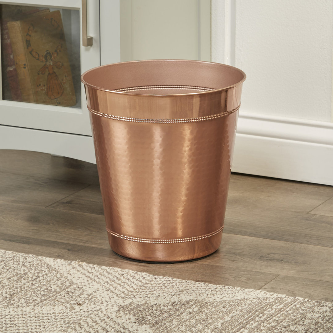 Hudson Metal Open Waste Basket - 2.25 Gallons Tatara Group