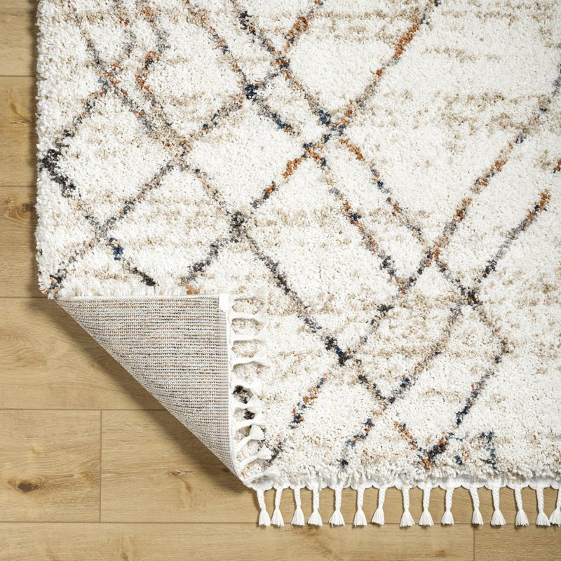Geometric Indoor Rug, Rectangle 9'2" x 12'