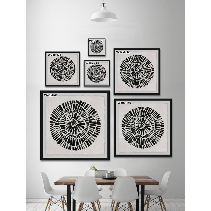 " Ethereal Prints " by Julia Posokhova, 18" H x 18" W x 1.5" D