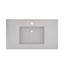 Plateau de meuble-lavabo simple en béton 36,5 po avec lavabo Palomar-60590001-17107202