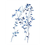 Foglie Blu III Print by Barclay Butera