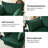 Upholstered Oversized Accent Chair, Comfortable Single Sofa Chair with Pillows, Deep Seat Reading Armchair-649776868