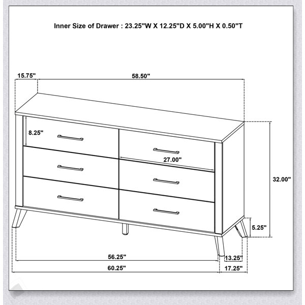 Dimensions du produit