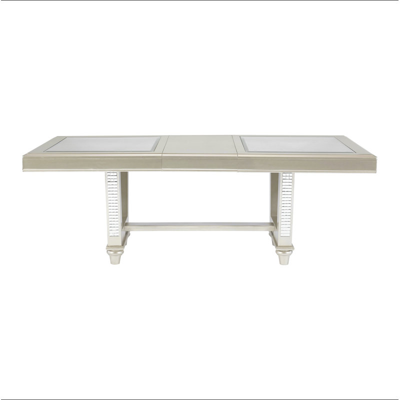 Glamour Style Trestle Table de salle à manger