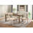 Eshell Pine Solid Wood Top Four Leg Dining Set-40065572