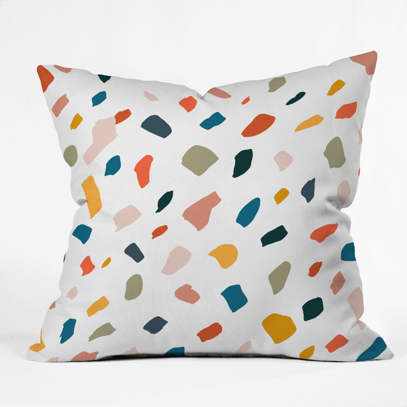 Terrazzo Love Indoor/Outdoor Throw Pillow