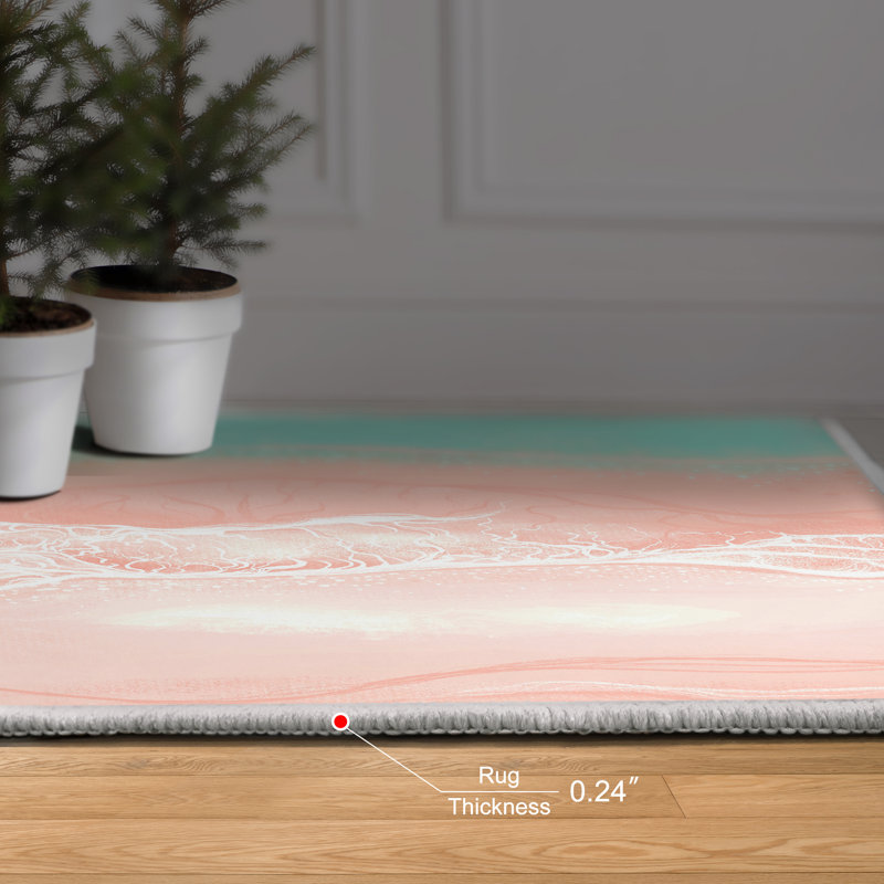 Tapis rectangulaire Dree avec envers antidérapant, Rectangle 7 pi 6 po x 10 pi 4 po