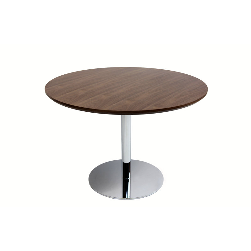 Tango Dining Table, Walnut, 31" H x 43.5" W x 43.5" D