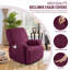 Housse pour fauteuil inclinable avec poches Wald-1356209189