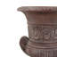 Pot de fleurs Giordano Classic MGO de 52,4 cm de hauteur, avec coupe cannelée, poignées en volute et socle, idéal pour le jardin et la terrasse.-137128703-137128705
