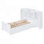 Lit plateforme simple en bois avec armoire verticale tout-en-un et 4 tiroirs de chaque côté-1684399827