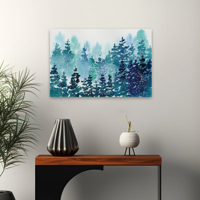Forêt de Noël - art de Noël