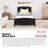 Wood Platform Bed With Headboard-1895629275